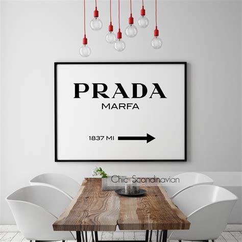 prada print art